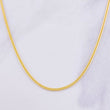 Cadena Franco 4.4g / 60cm / 1.6mm Oro Amarillo 18K