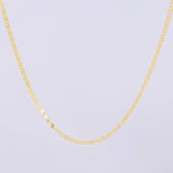 Cadena Plana 1.95g / 45cm / 1.5mm Oro Amarillo 18K