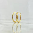 Candongas Mary 2.1gr / 2.2cm / Entorchadas Oro Amarillo