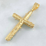 Dije Cruz Tronco Esmeraldas 2.1 Qts 7.4gr / 6cm / Oro 18K ©