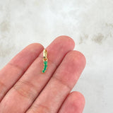 Dije Trinity Esmeraldas 13pts 0.65gr / 1.5cm / Oro 18K ©