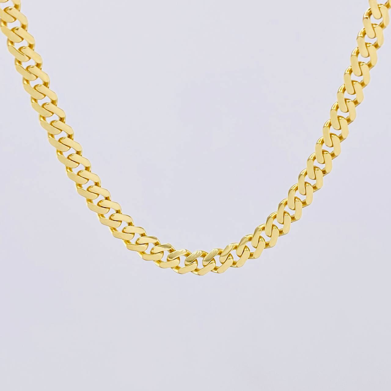 Cadena Monaco 20g / 45cm / 6.4mm Oro Amarillo 18K