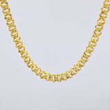 Cadena Monaco Diamantada 19g / 60cm / 4.8mm Oro Amarillo 18K