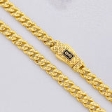 Cadena Monaco Diamantada 19g / 60cm / 4.8mm Oro Amarillo 18K