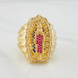Anillo Virgen De Guadalupe 12 g / T9 3/4 Oro Amarillo 18K