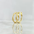 Candongas Bella 2.35gr / 2.3cm / Lisas Oro Amarillo