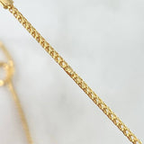 Cadena Franco 6.25gr / 60cm / 1.4mm Oro Amarillo +4 (Oferta)