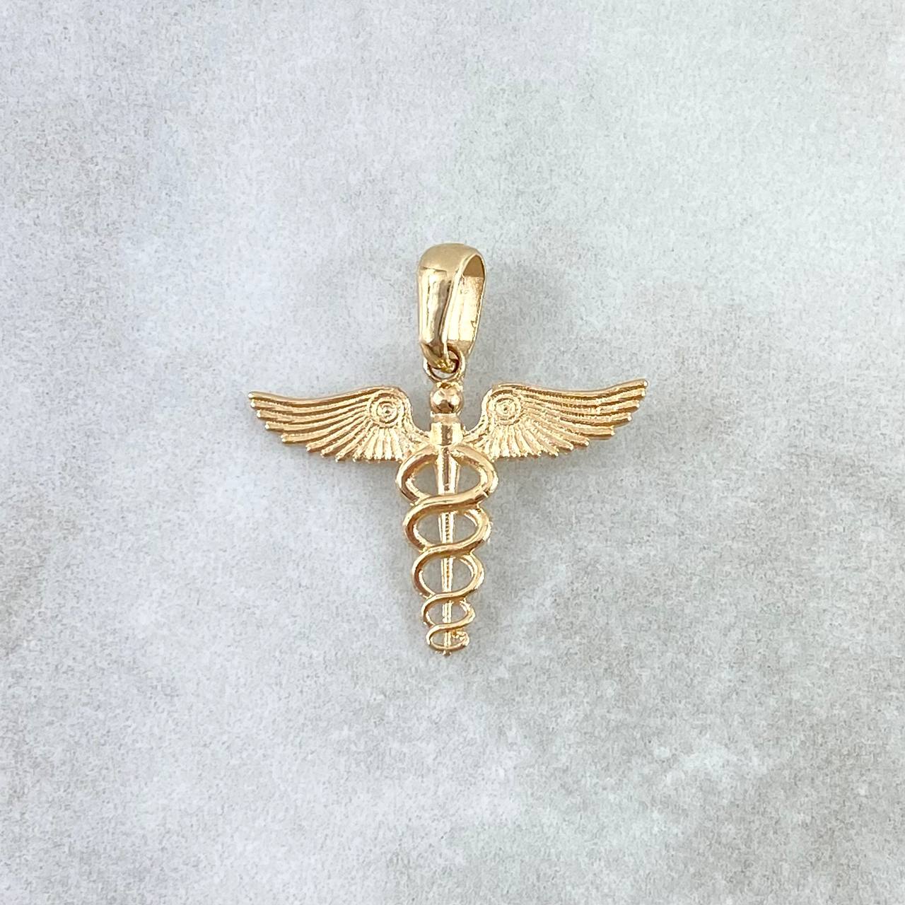 Dije Baston De Hermes 1.2gr / 2.2cm / Oro Amarillo