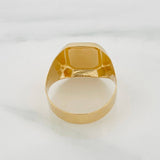 Anillo Sello Corona 3.45 g / T9 1/4 Oro Amarillo 18K