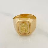 Anillo Virgen De Guadalupe 3.45 g / T9 1/4 Oro Amarillo 18K