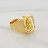 Anillo Virgen De Guadalupe 3.45 g / T9 1/4 Oro Amarillo 18K