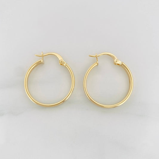 Candongas Vick 1.6 g / 2.03 cm Oro Amarillo 18K