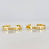 Candongas Vick 1.6 g / 2.03 cm Oro Amarillo 18K