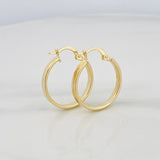 Candongas Vick 1.6 g / 2.03 cm Oro Amarillo 18K