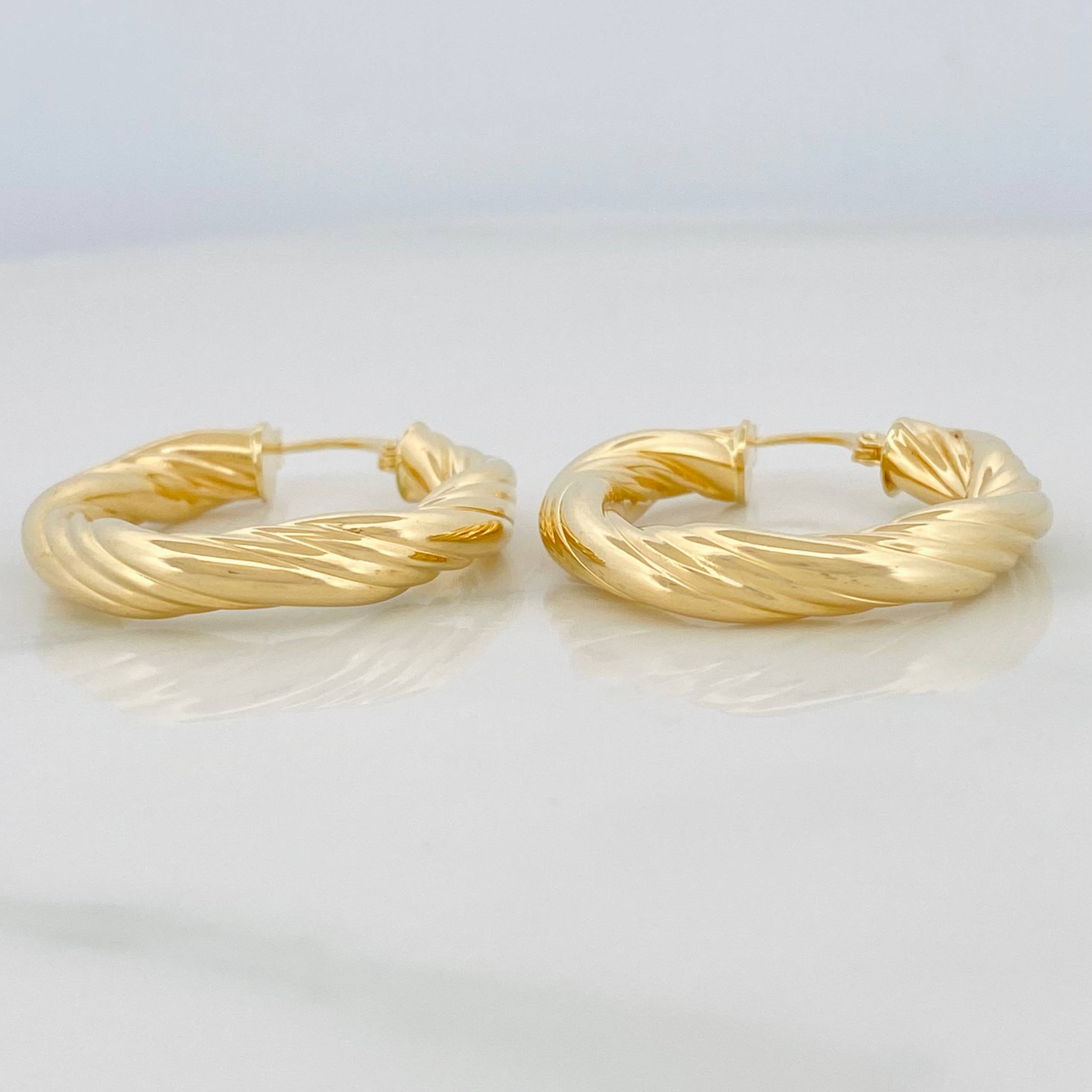Candongas Emmi 4.85 g / 3 cm Oro Amarillo 18K