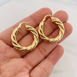 Candongas Sofi 5.95 g / 3 cm Oro Amarillo 18K