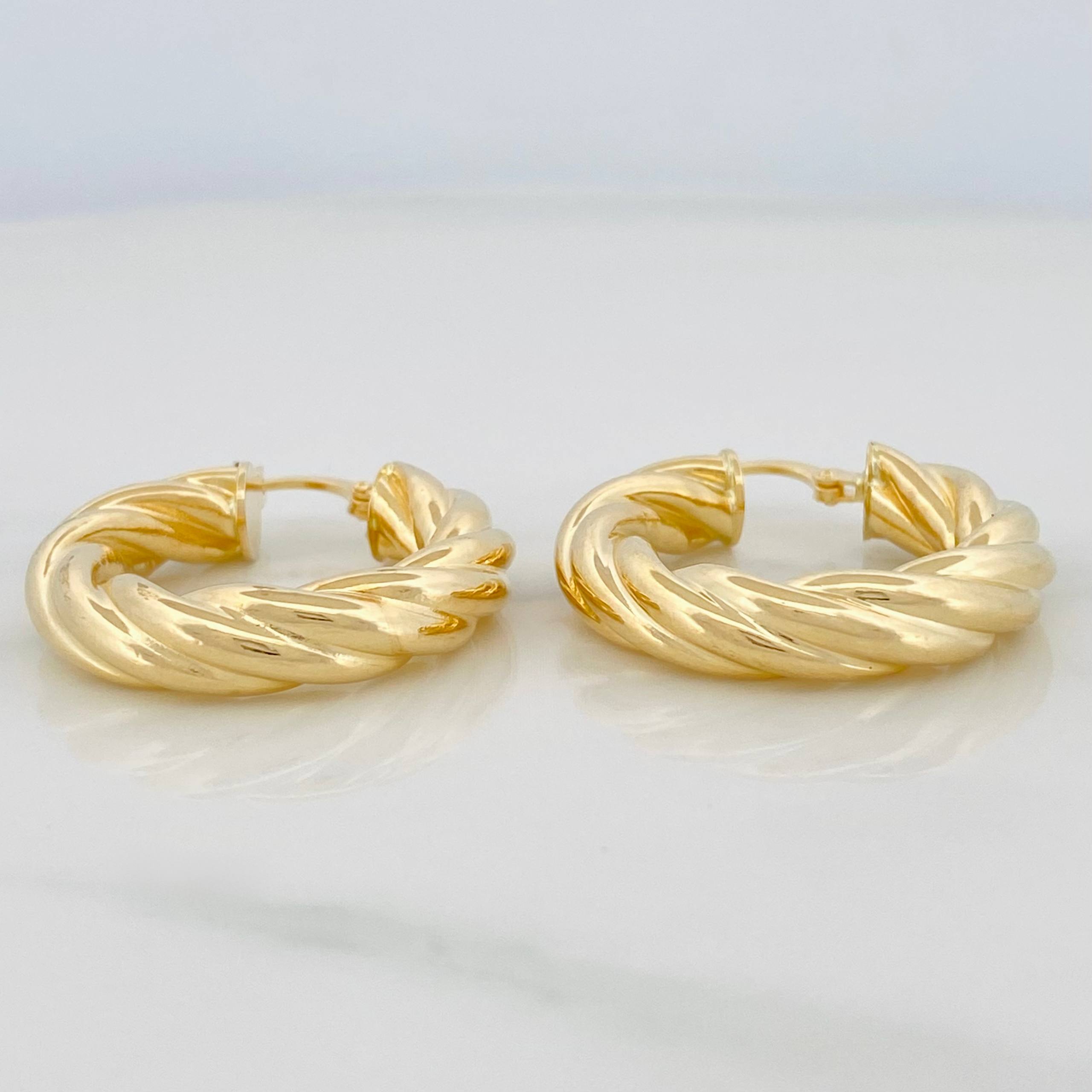 Candongas Sofi 5.95 g / 3 cm Oro Amarillo 18K