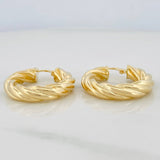 Candongas Sofi 5.95 g / 3 cm Oro Amarillo 18K