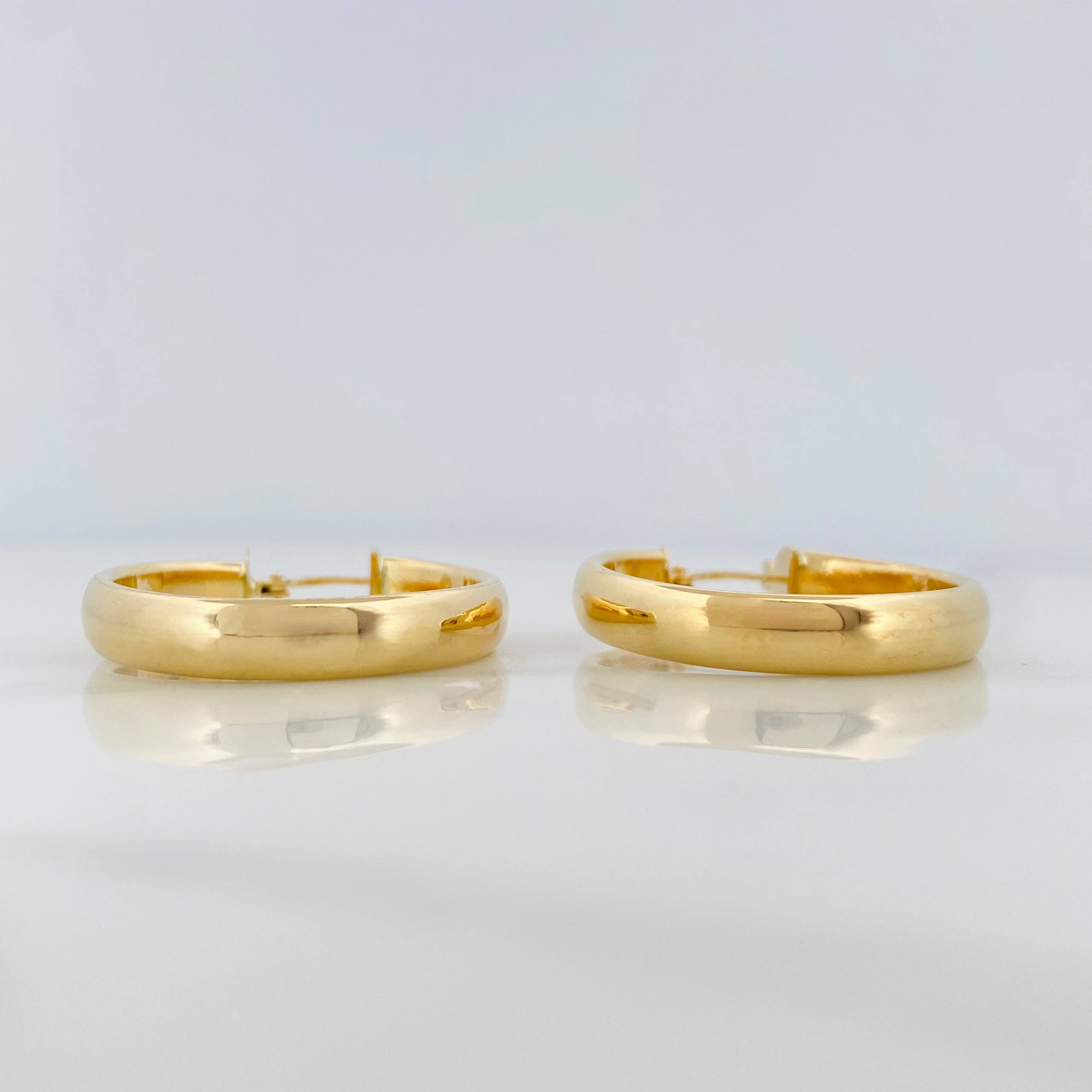 Candongas Gera 4.85 g / 3 cm Oro Amarillo 18K