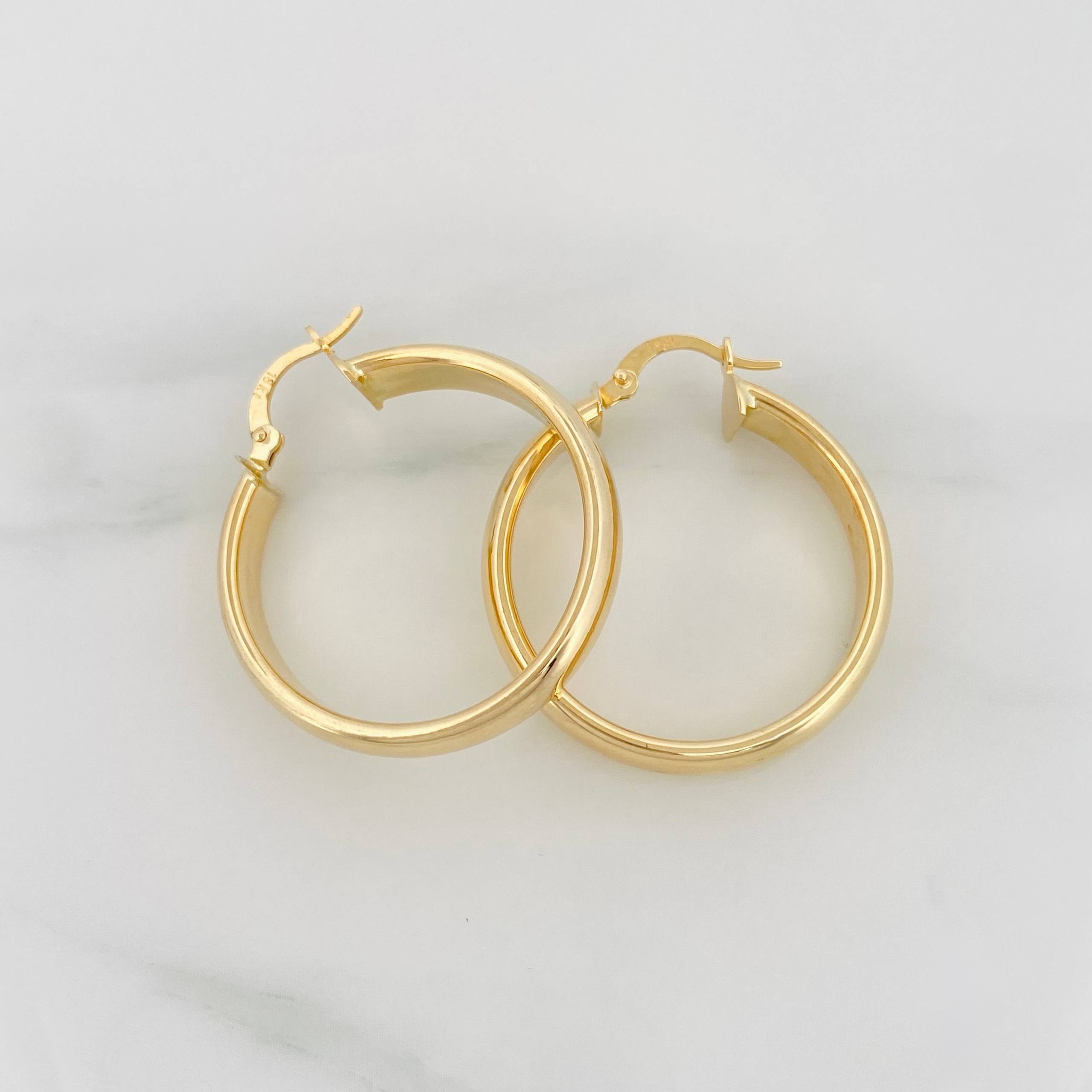 Candongas Gera 4.85 g / 3 cm Oro Amarillo 18K