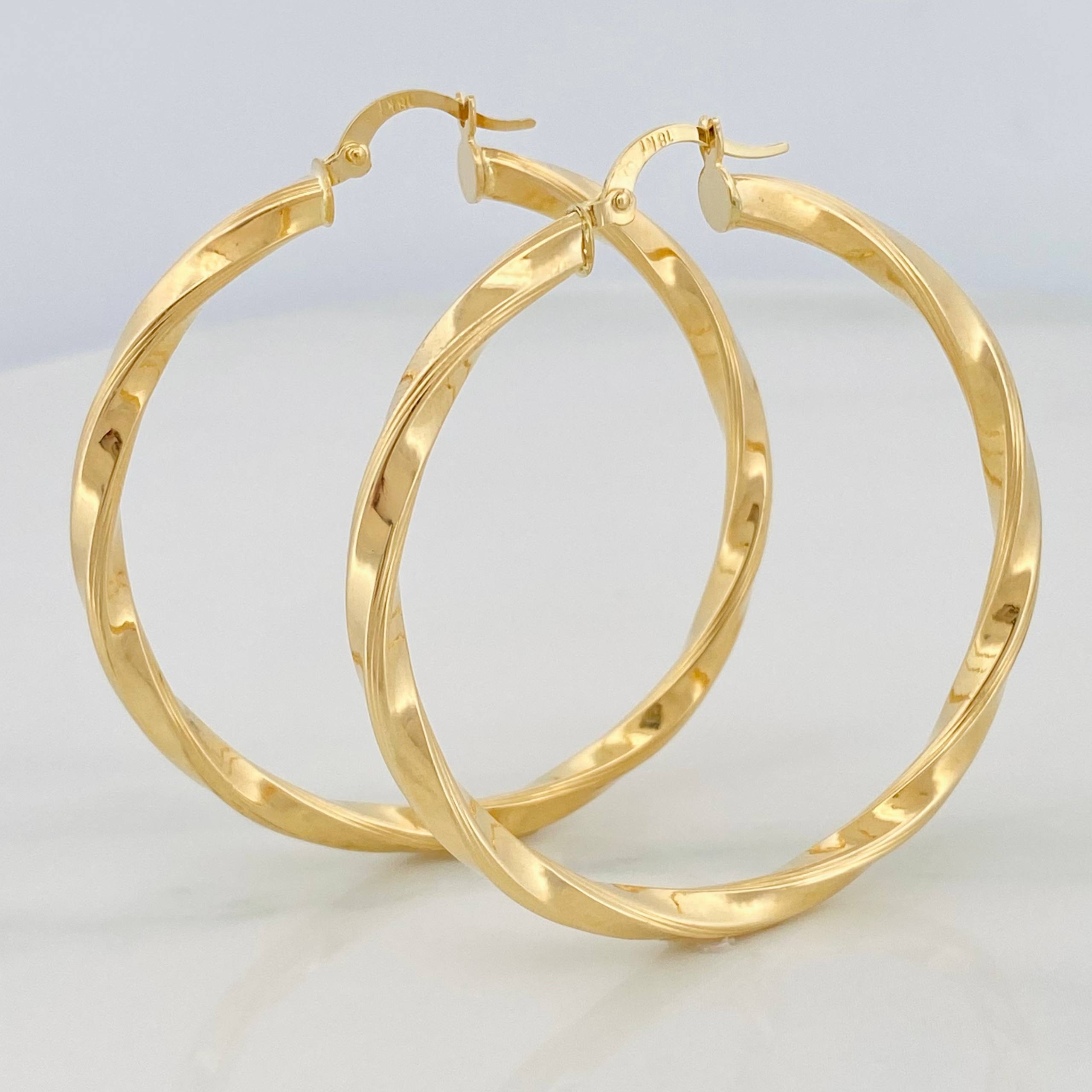 Candongas Mary 5.75 g / 5 cm Oro Amarillo 18K
