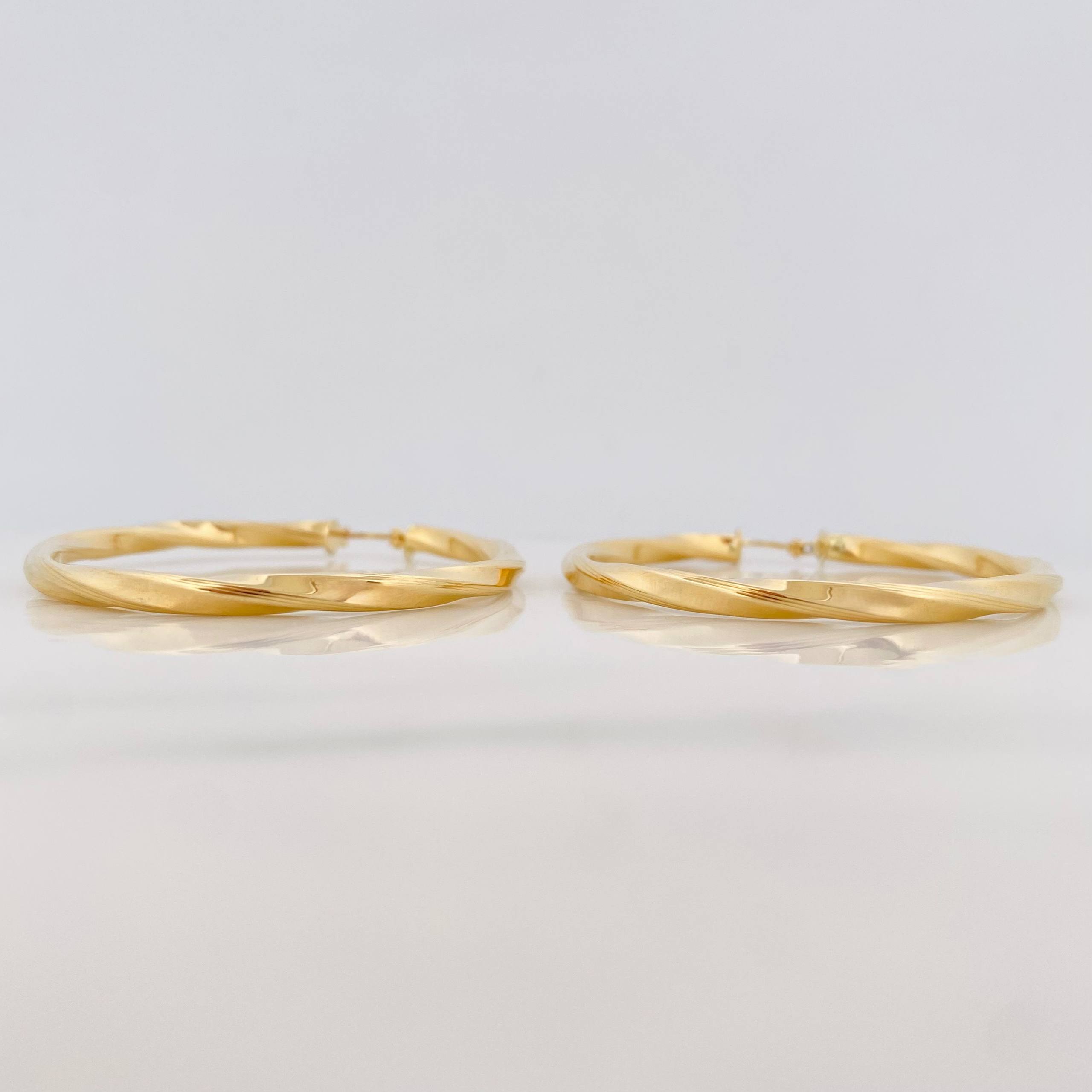 Candongas Mary 5.75 g / 5 cm Oro Amarillo 18K
