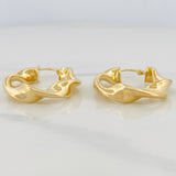 Candongas Demi 4.9 g / 3 cm Oro Amarillo 18K