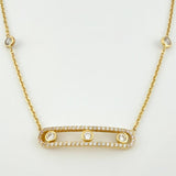 Cadena Cetro Triple Ensamblado 5.8gr / 45cm-47.5cm / 1mm Oro Amarillo +4 18K