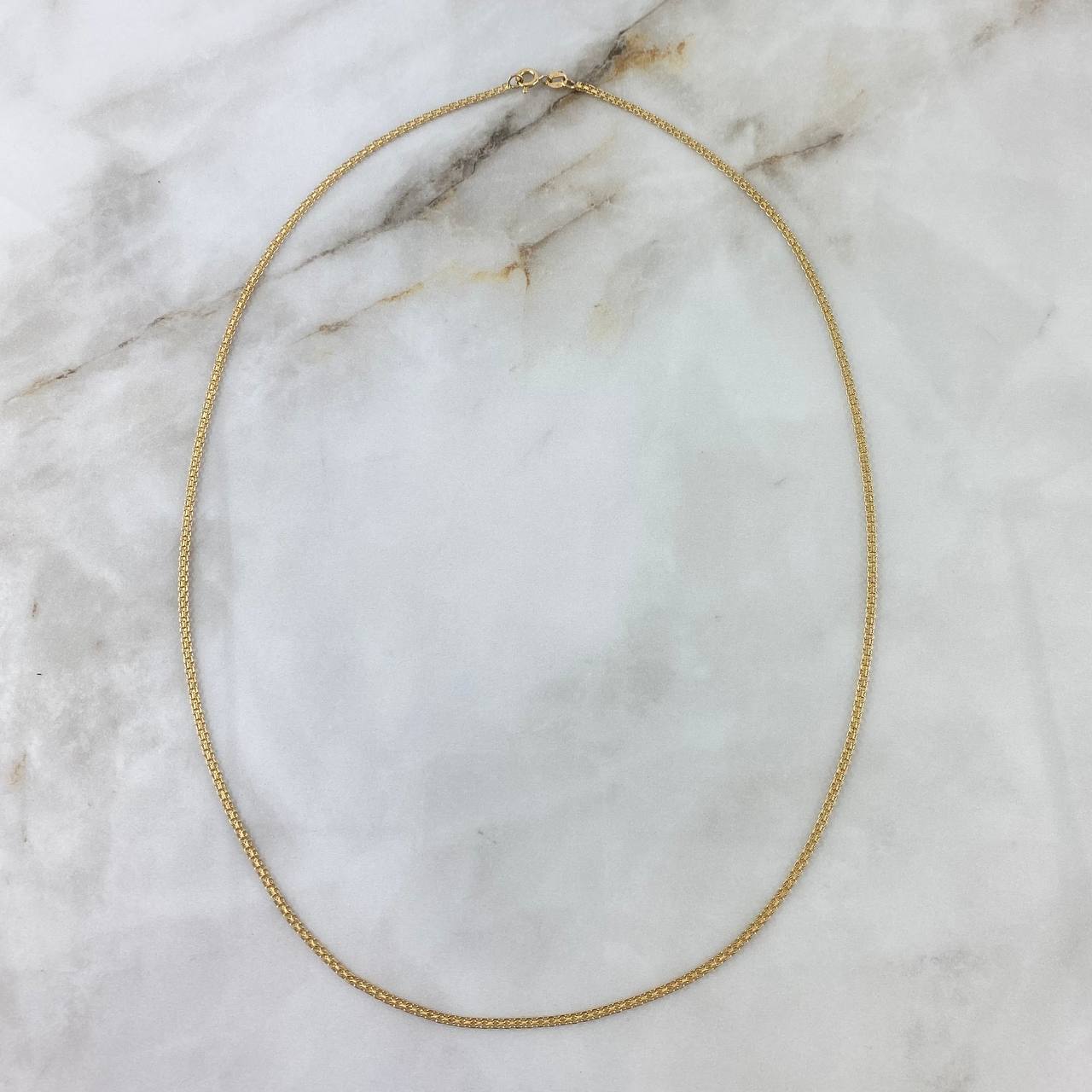 Cadena China 5.5gr / 60cm / 2mm Oro Amarillo +0©