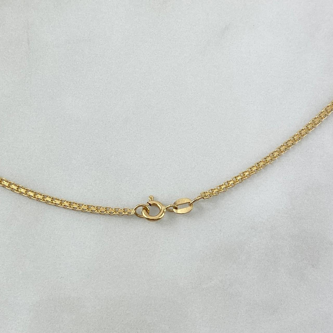 Cadena China 5.5gr / 60cm / 2mm Oro Amarillo +0©
