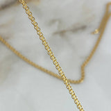 Cadena China 5.5gr / 60cm / 2mm Oro Amarillo +0©