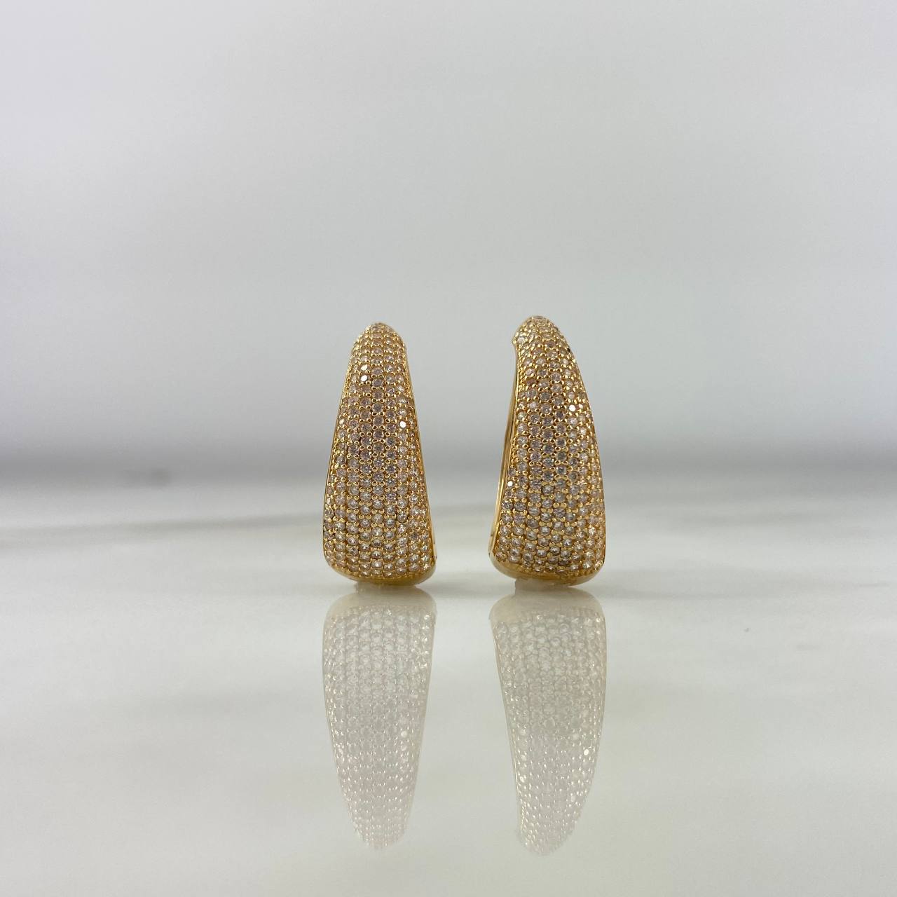 Candongas Daly 9.2gr / 2.3cm / Circones Blancos Oro Amarillo©