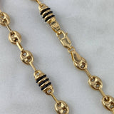 Pulso GC 4.2gr / 19cm / 4.5mm Barril Cauchos Negros Oro Amarillo©