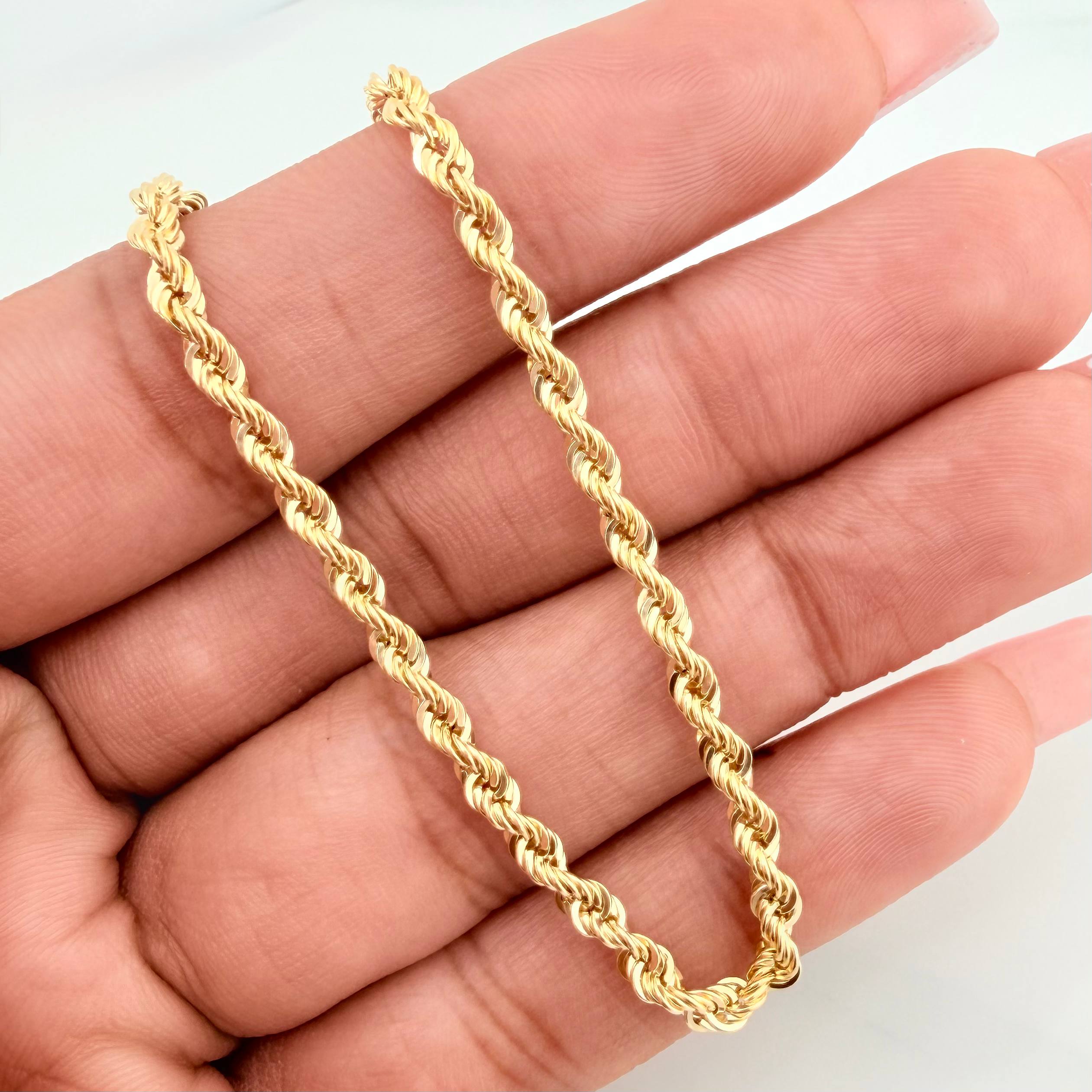 Cadena Lazo 6.9g / 60cm / 2.94mm Oro Amarillo 18K
