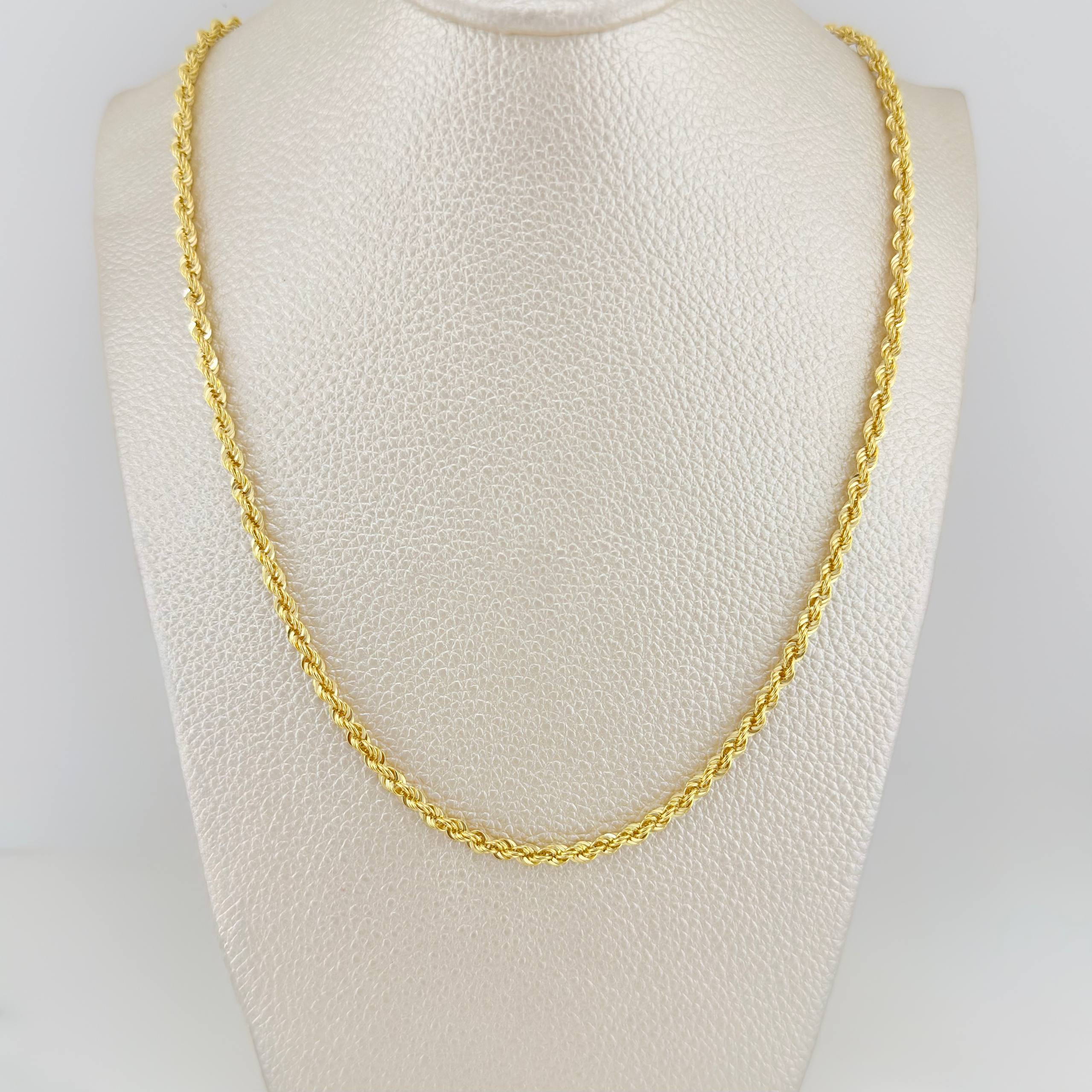 Cadena Lazo 6.9 g / 60 cm / 2.96 mm Oro Amarillo 18K