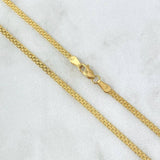 Cadena China 4.2gr / 60cm / 3mm Oro Amarillo +0 18K