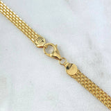 Cadena China 15.35gr / 60cm / 5mm Oro Amarillo +0 18K