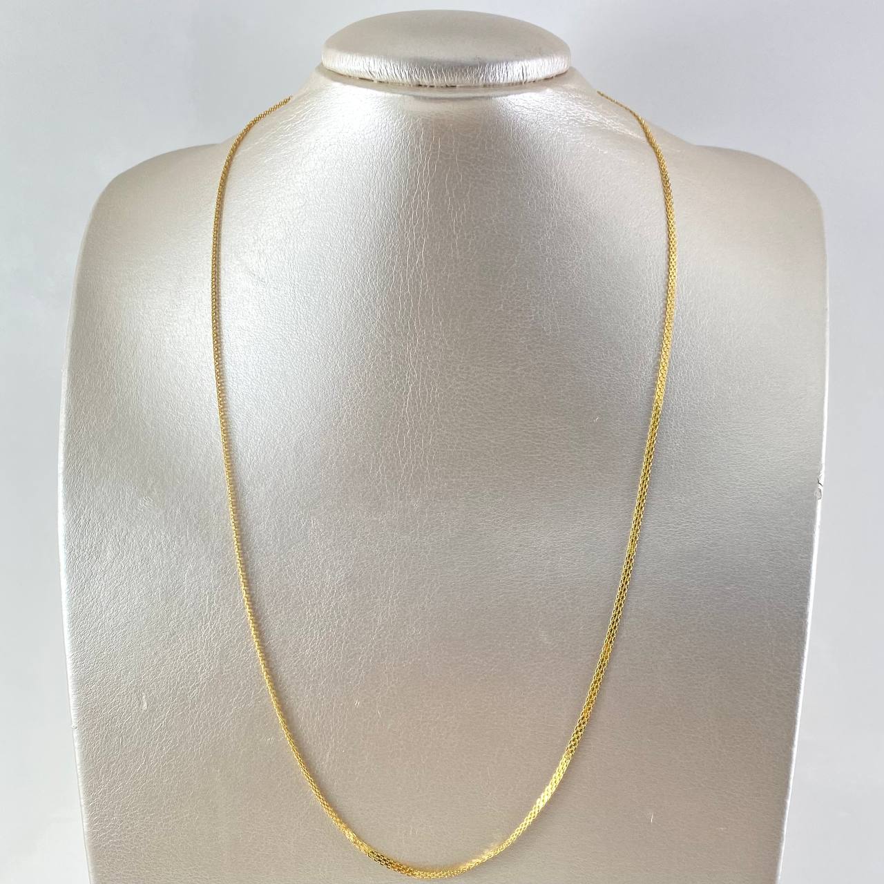 Cadena China 4.2gr / 60cm / 3mm Oro Amarillo +0 18K