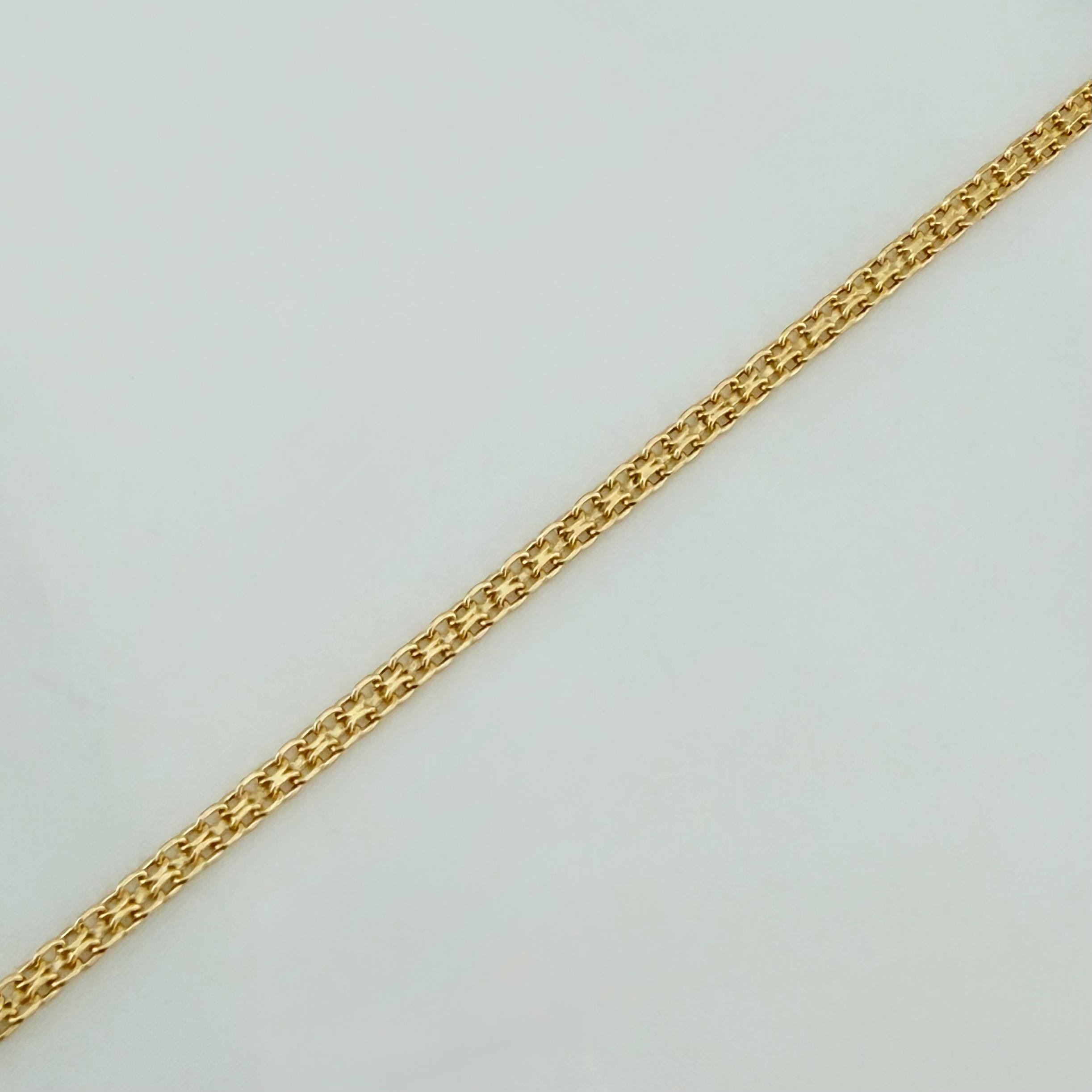 Pulso Chino 1.25g / 19cm / 1.25mm Oro Amarillo 18K