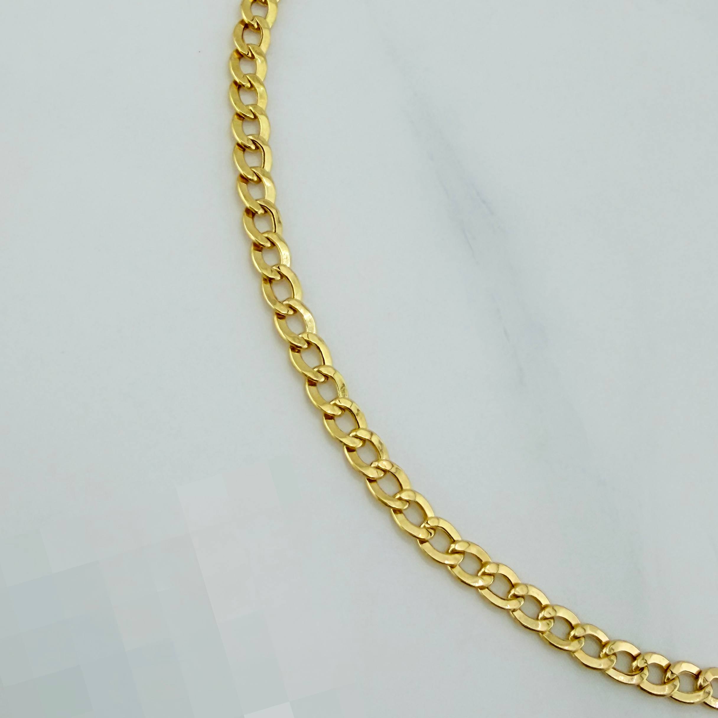 Pulso Cubana 1.25 g / 19 cm / 2.42 mm Oro Amarillo 18K