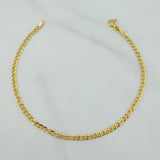 Pulso Cubana 1.25 g / 19 cm / 2.42 mm Oro Amarillo 18K