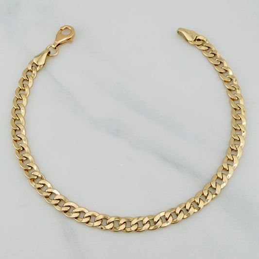 Pulso Cubana 5.7 g / 20 cm / 4.84 mm Oro Amarillo 18K