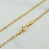 Cadena China 2.55 g / 60 cm / 1.6 mm Oro Amarillo 18K