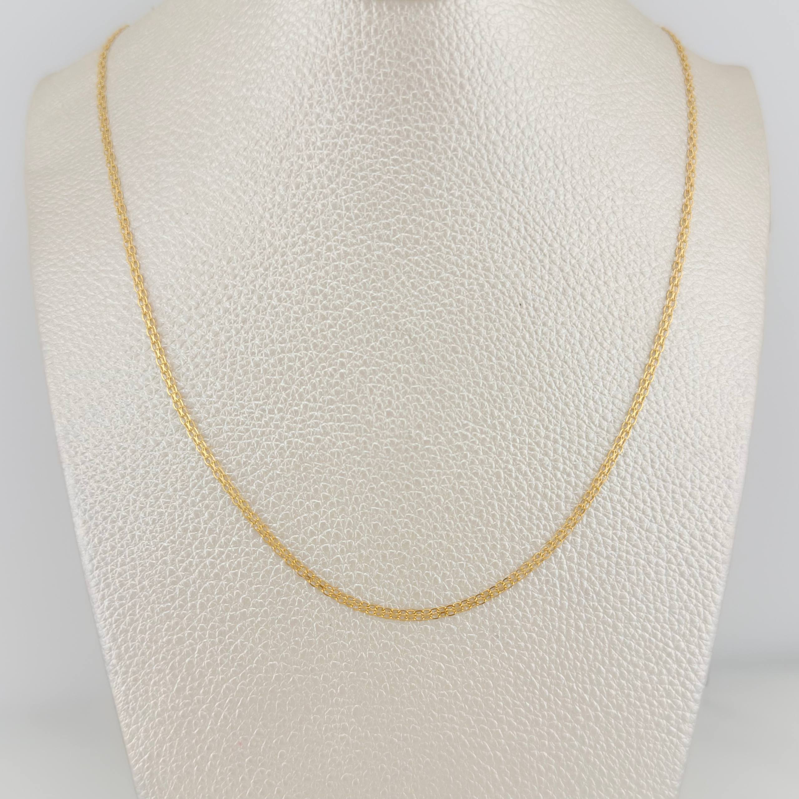 Cadena China 2.55 g / 60 cm / 1.6 mm Oro Amarillo 18K