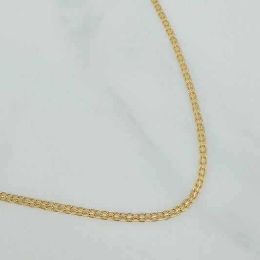 Cadena China 2.5 g / 60 cm / 1.6 mm Oro Amarillo 18K