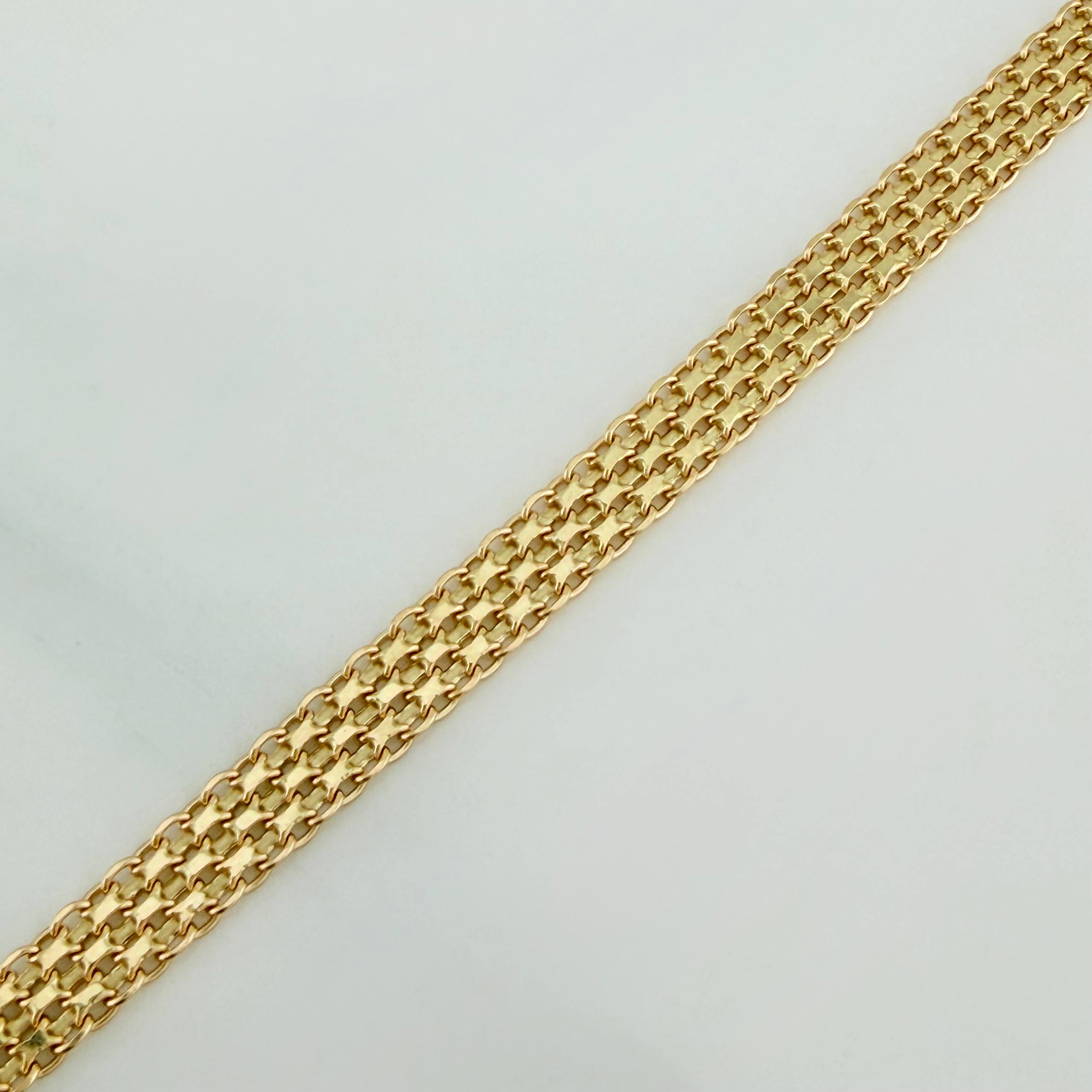 Pulso China 6.95 g / 20.05 cm / 5 mm Oro Amarillo 18K