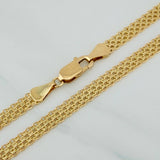 Cadena China 18.5 g / 60.05 cm / 4.9 mm Oro Amarillo 18K