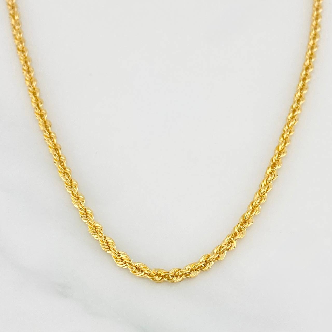 Cadena Lazo 3.5 g / 40.05 cm / 2.68 mm Oro Amarillo 18K