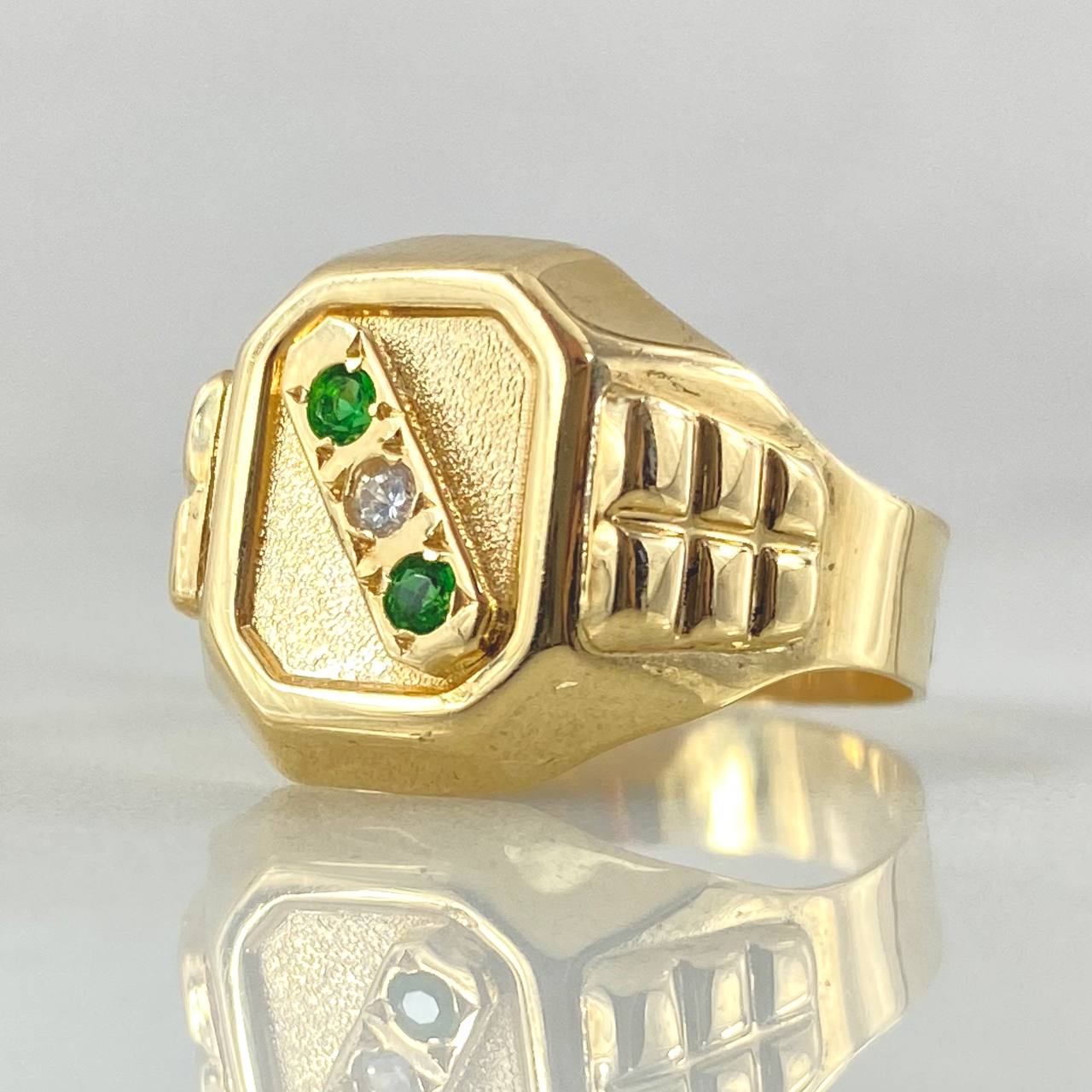 Anillo Trinity 4.25gr / T9 1/4 / Oro 18K