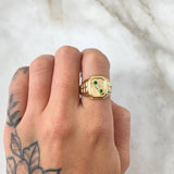 Anillo Trinity 4.25gr / T9 1/4 / Oro 18K